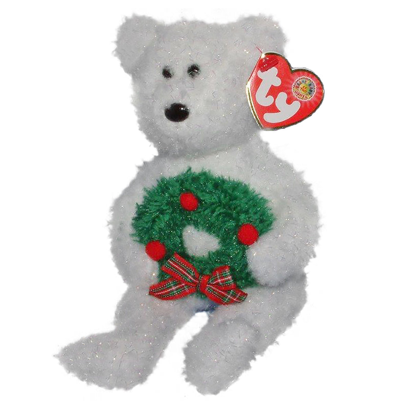 Ty Beanie Baby: Merriment the Bear BBOM December 2006