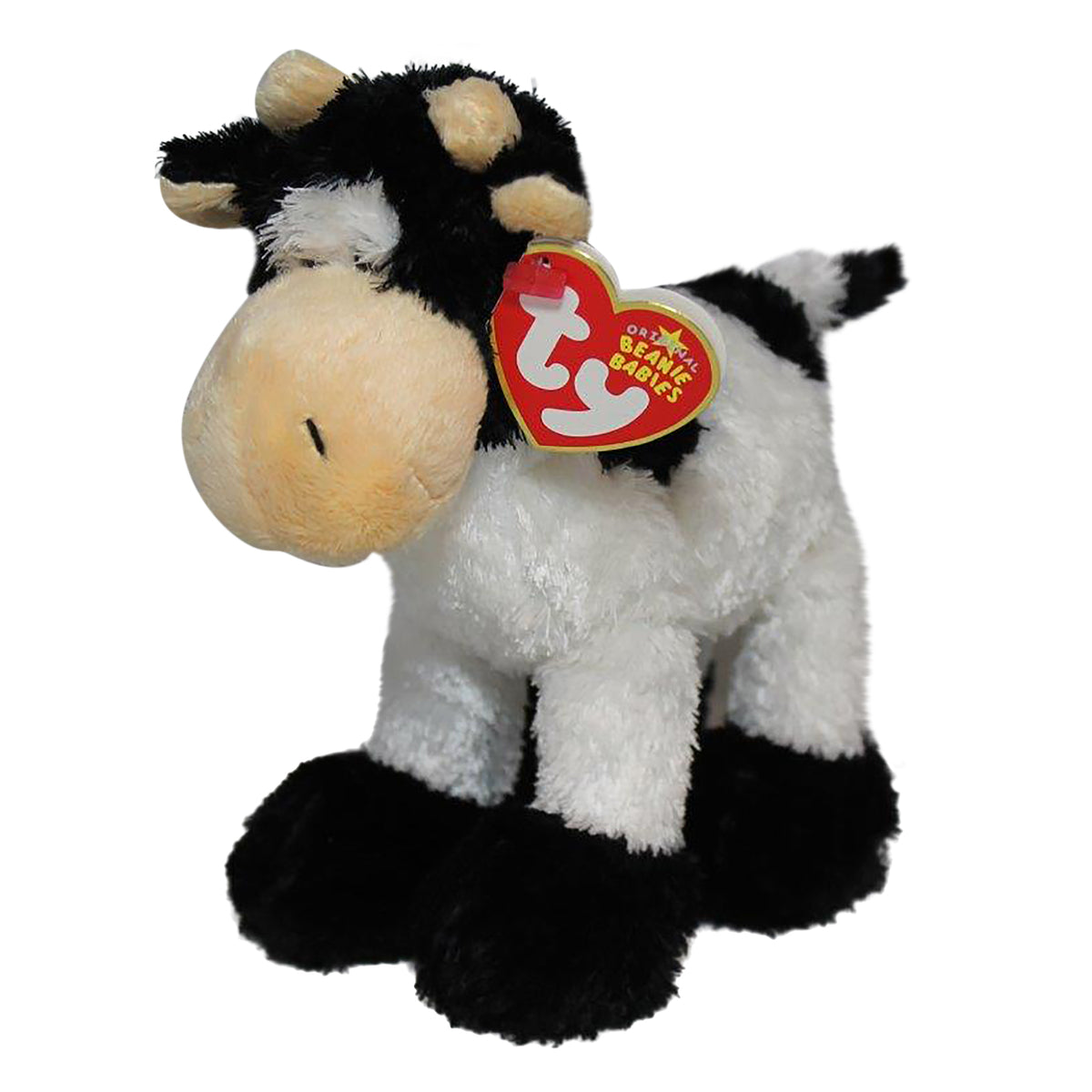 Ty Beanie Baby Mooosly The Cow