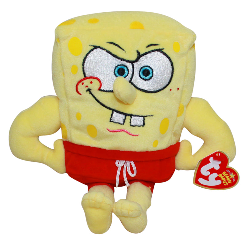 Ty Beanie Baby: MuscleBob BuffPants Spongebob