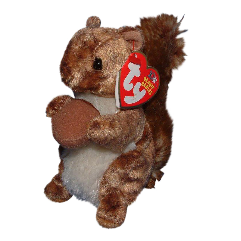 Ty Beanie Baby: Nutty the Squirrel