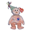 Ty Beanie Baby: October the Bear with Hat
