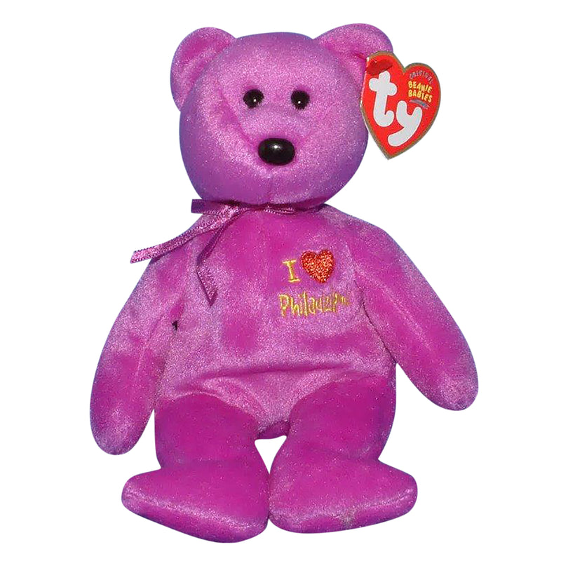 Ty Beanie Baby: I Love Philadelphia the Bear
