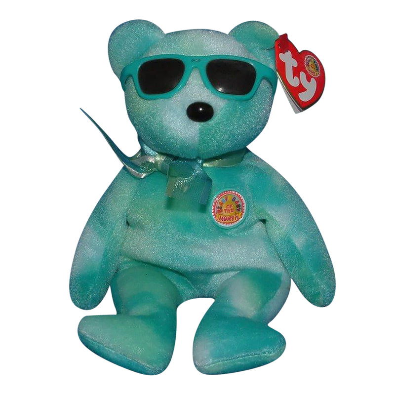 Ty Beanie Baby: Picnic the Bear BBOM August 2007