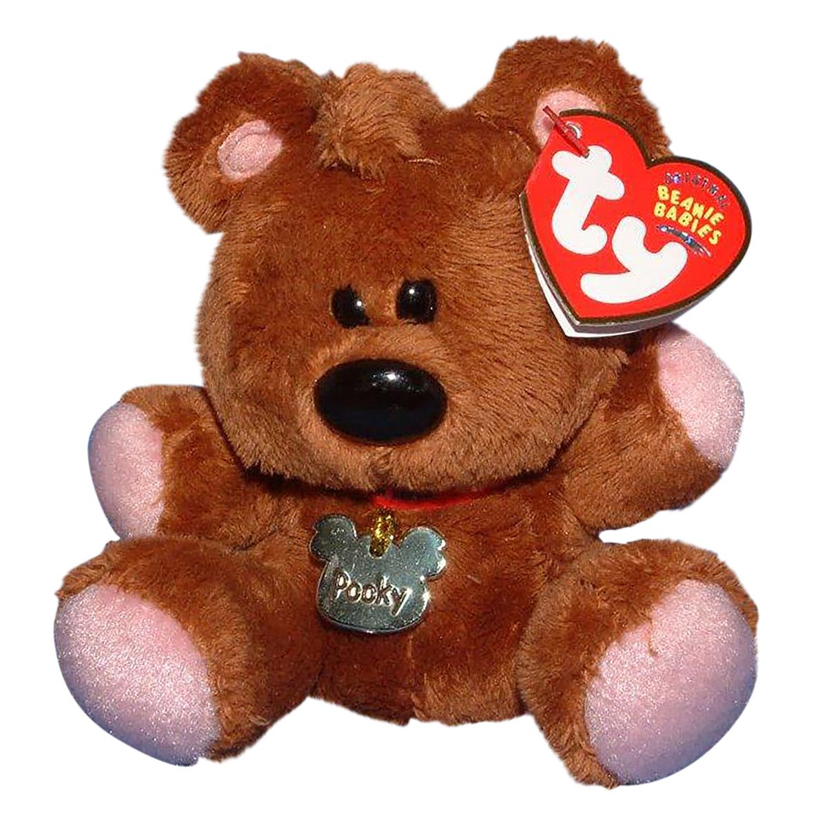 Ty Beanie Baby Pooky the Teddy Bear Garfield Movie