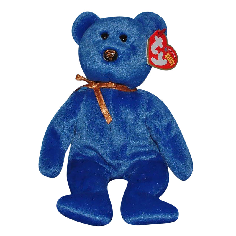 Ty Beanie Baby: Promise the Bear - Blue