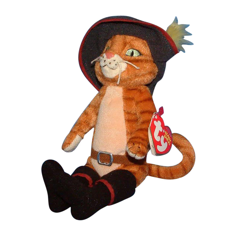Ty Beanie Baby: Puss in Boots the Cat