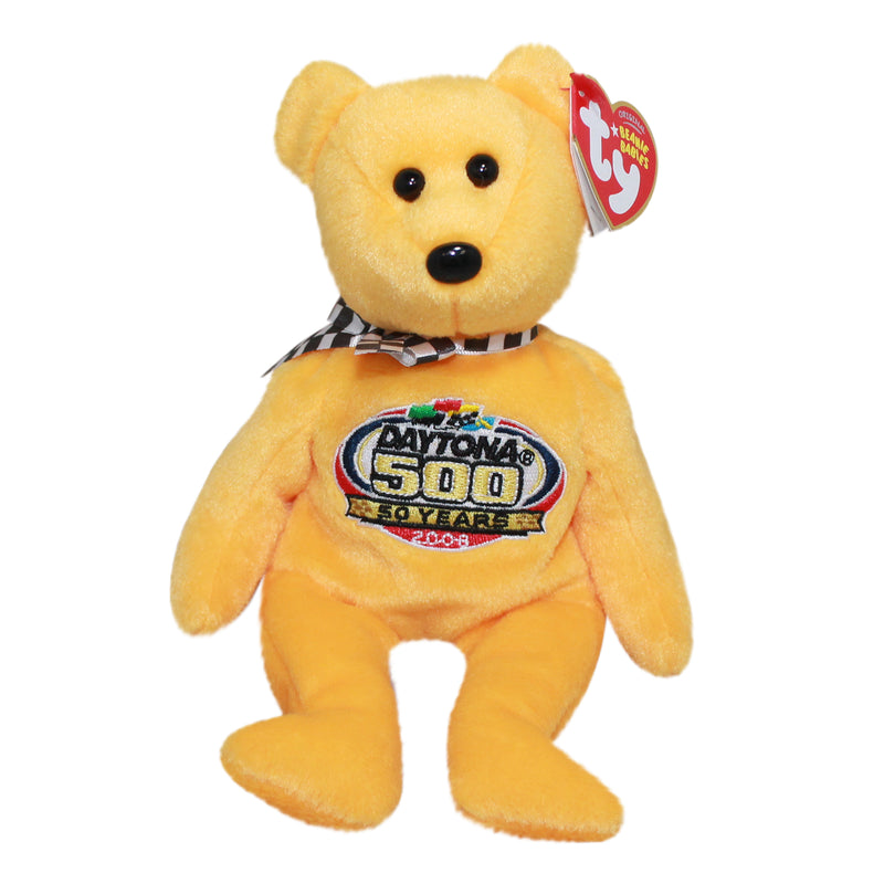 Ty Beanie Baby: Racing Gold the Bear