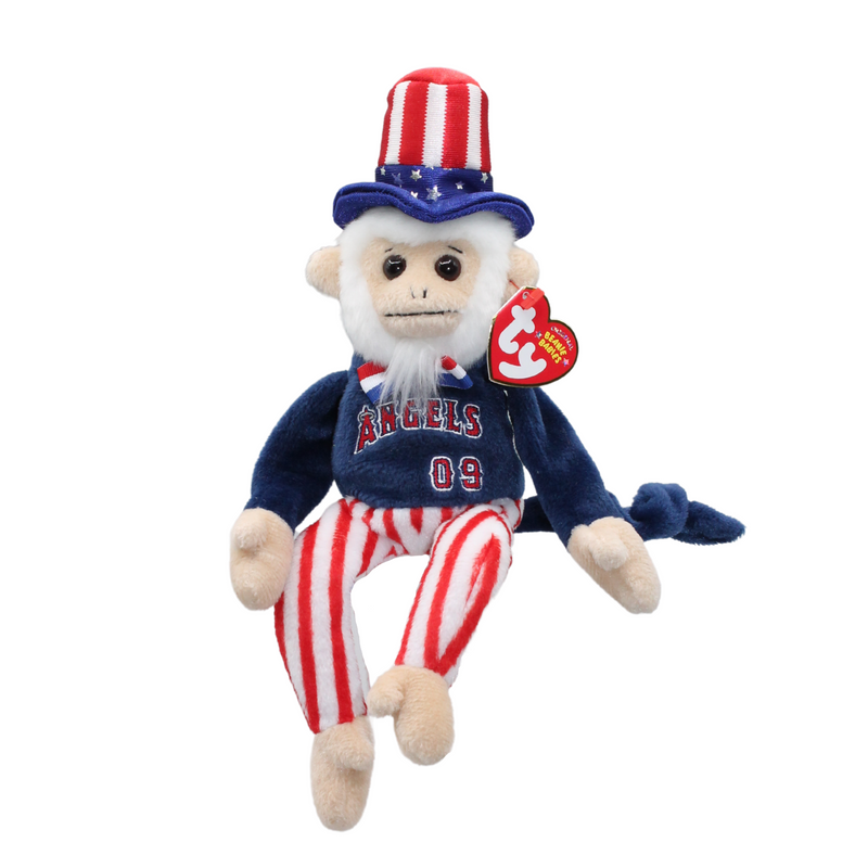 Ty Beanie Baby: Rally Doodle Dandy the Monkey | Official MLB Piece