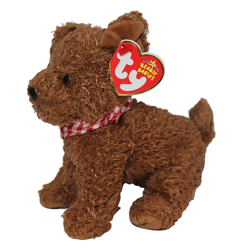 Ty Beanie Baby: Rowdy the Brown Dog