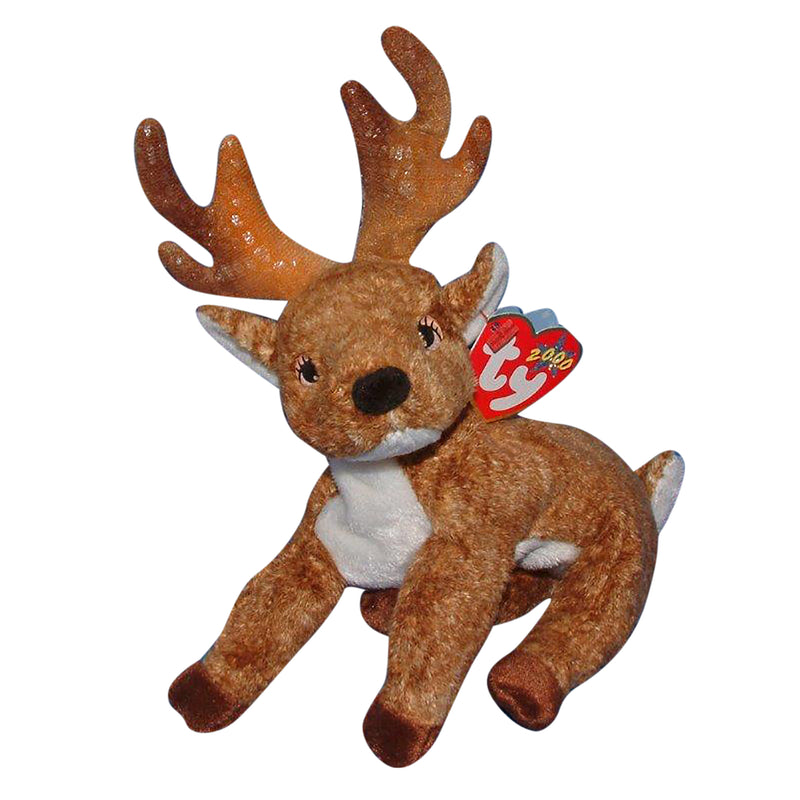 Ty Beanie Baby: Roxie the Reindeer - Black Nose