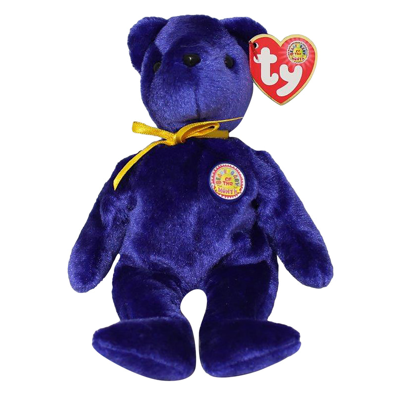 Ty Beanie Baby: Sapphire the Bear BBOM May 2004