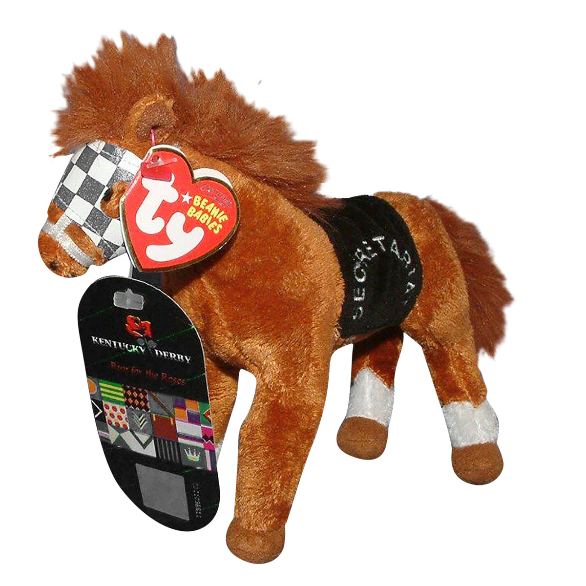 Ty Beanie Baby Secretariat the Horse