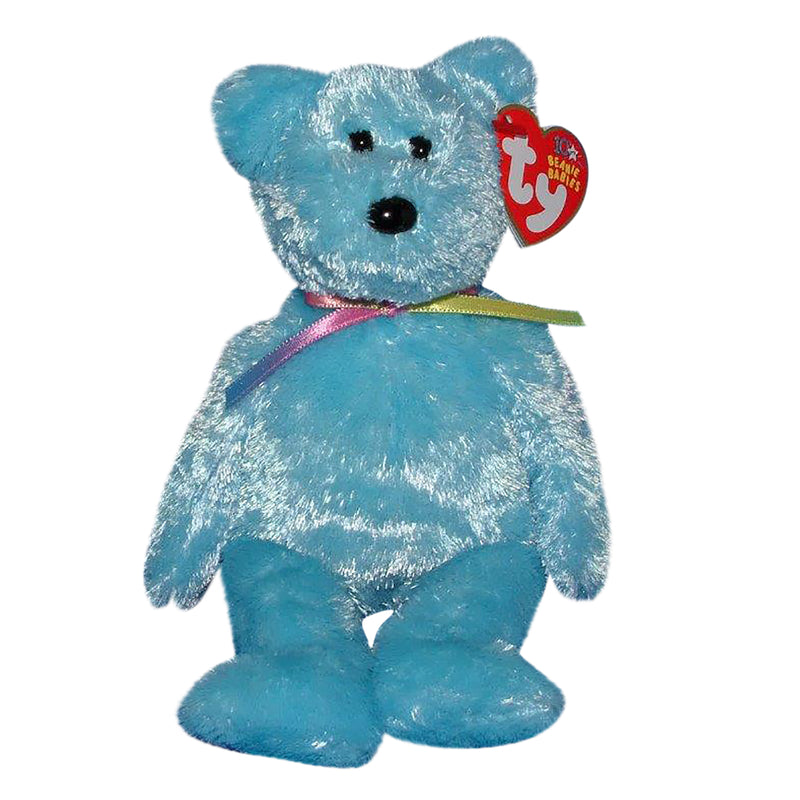 Ty Beanie Baby: Sherbet the Bear - Blue