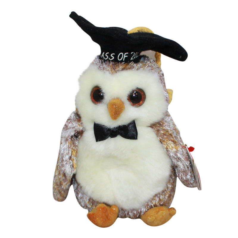 Ty Beanie Baby: Smarter the Owl - Graduation 2002