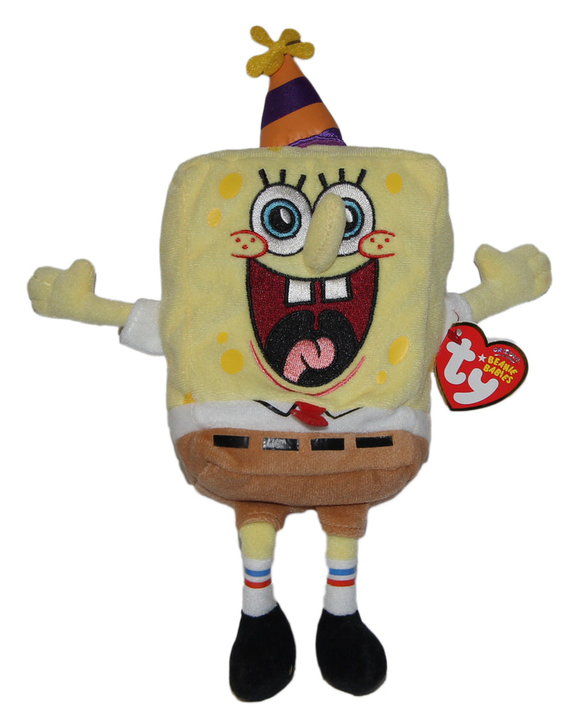 Ty Beanie Baby: Birthday Spongebob Squarepants