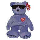 Ty Beanie Baby: Summertime Fun the Bear - Toronto - Violet