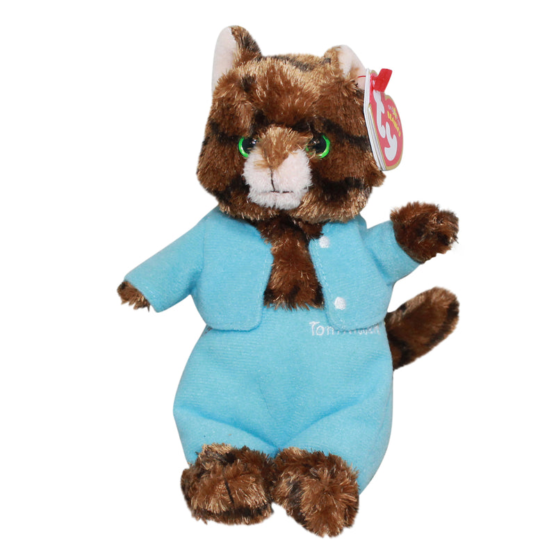 Ty Beanie Baby: The Tale of Tom Kitten - White Letters