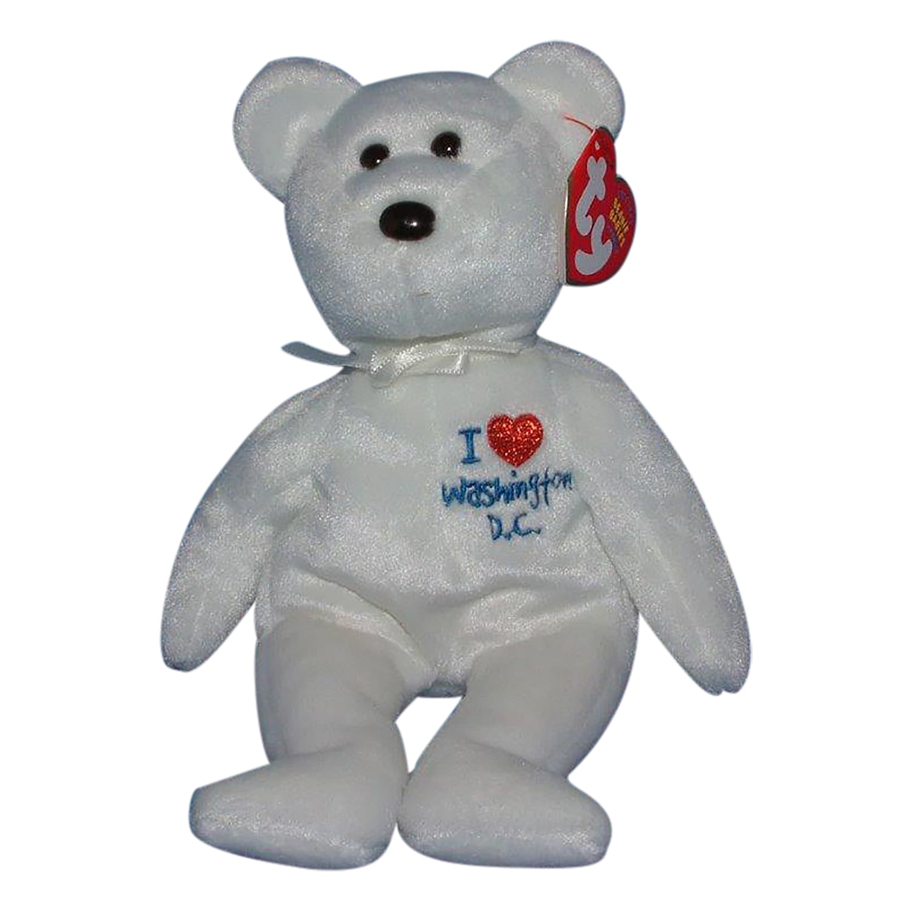 Ty Beanie Baby: I Love Washington DC the Bear