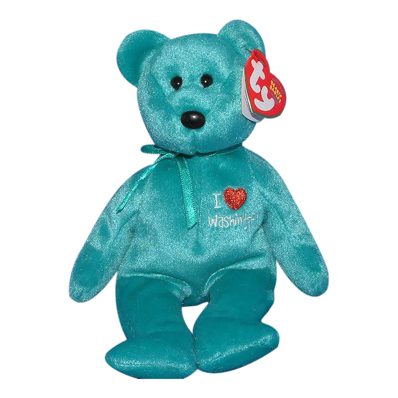 Ty Beanie Baby: I Love Washington the Bear