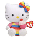 Ty Beanie Baby: Hello Kitty - rainbow