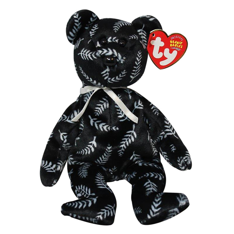 Ty Beanie Baby: Silver the Bear - New Zealand Exclusive