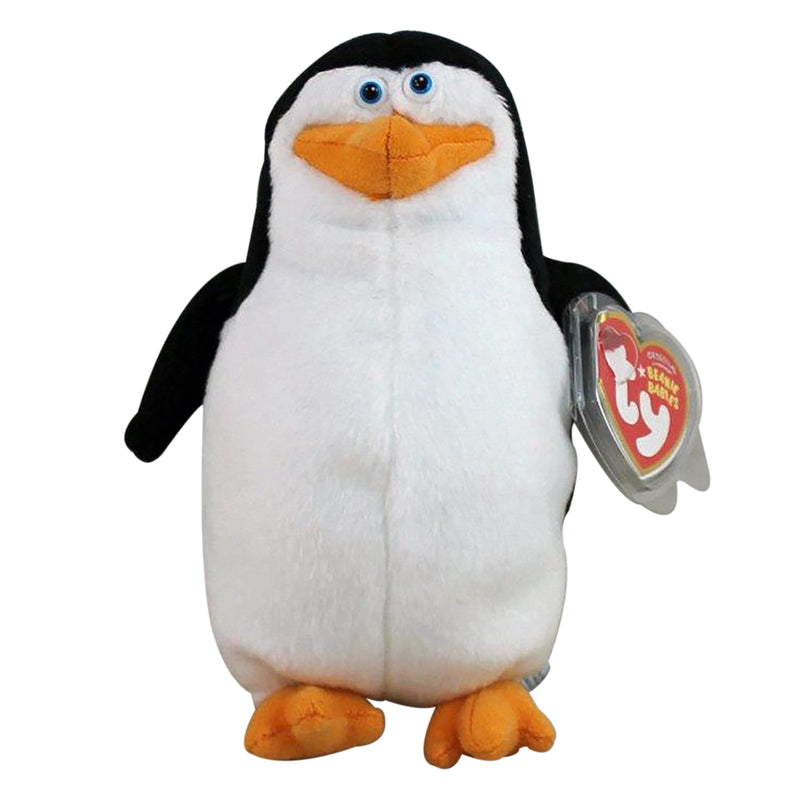 Ty Beanie Baby: Skipper the Penguin - Madagascar