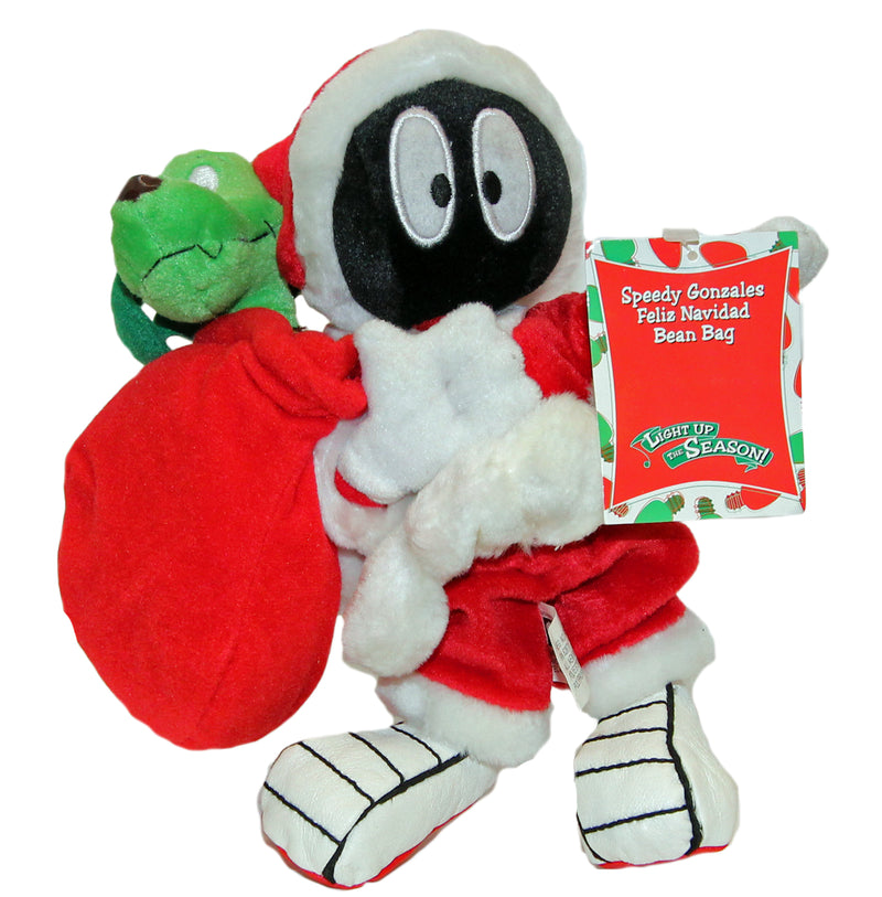 Warner Bros. Plush: Looney Tunes' Marvin the Martian as Santa - Feliz Navidad
