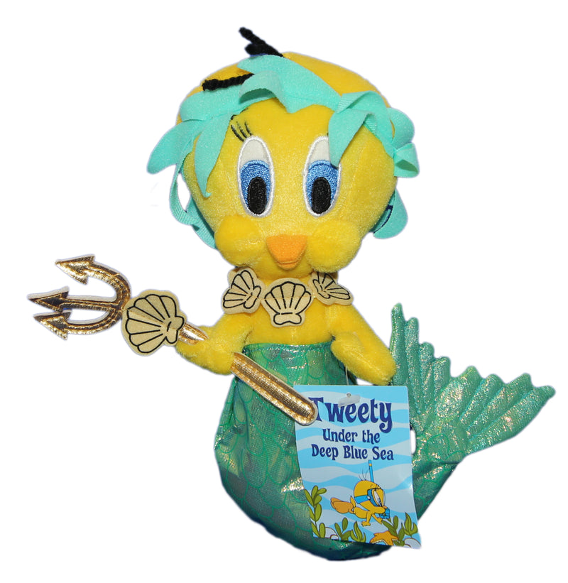 Warner Bros. Plush: Mermaid Tweety Bird - Under the Deep Blue Sea