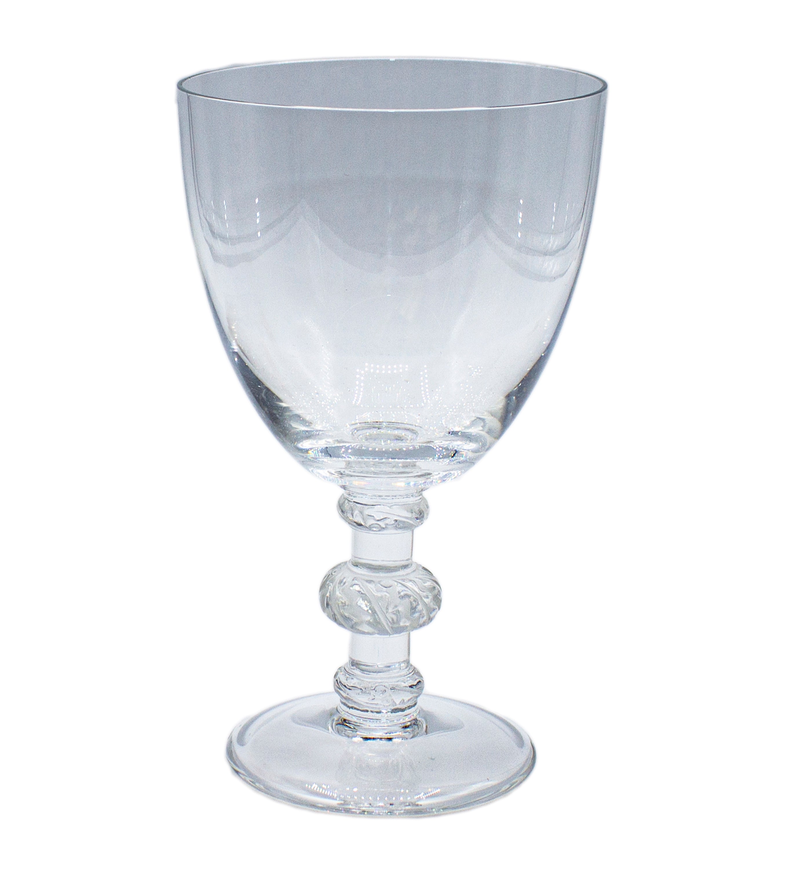 Lalique Stemware: Saint Hubert Bordeaux Wine Glass 5.2"