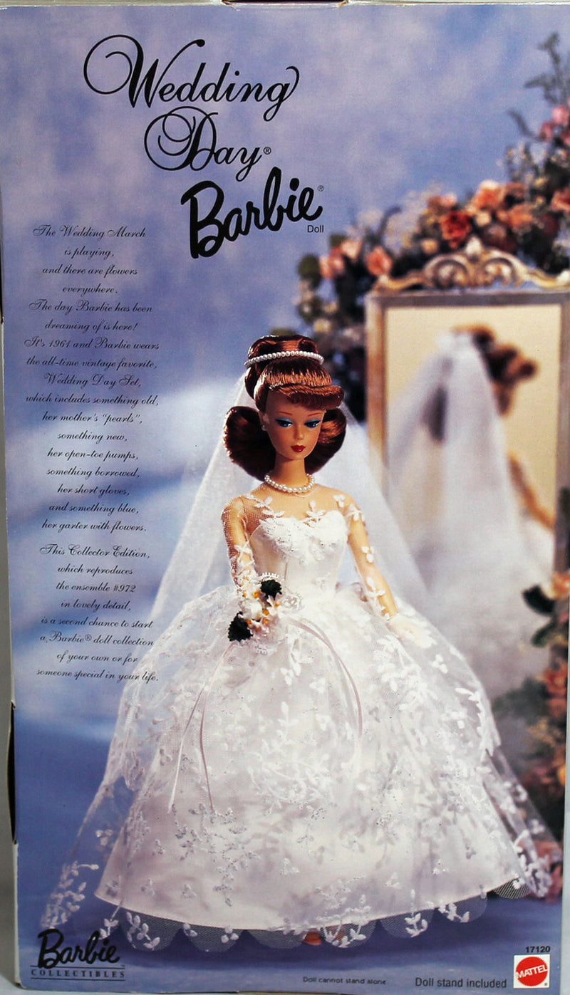 1996 Wedding Day Barbie (17120) - Brunette hair